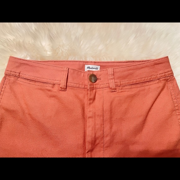 Madewell Emmett Crop Pants in Salmon size 27 - Picture 2 of 7